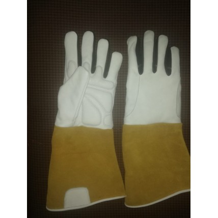 Leather welding gloves