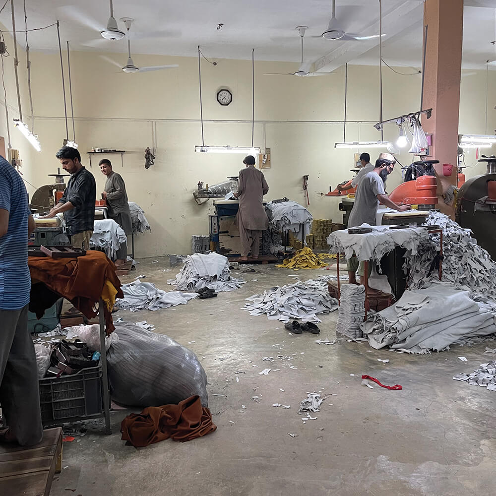 Leather Cutting Hall