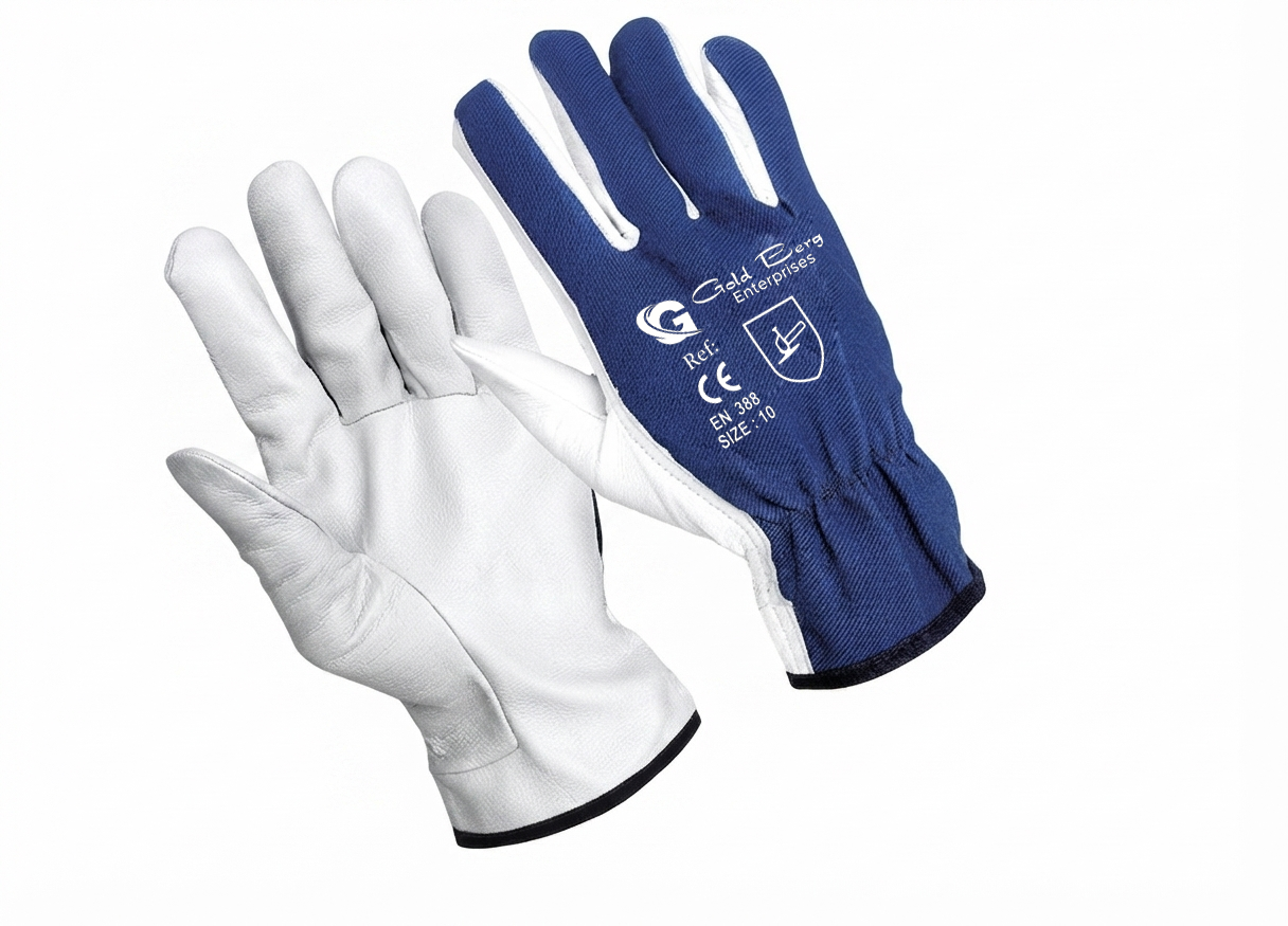 Commercial Assembly Gloves - High-Dexterity Design - assembly gloves manufactured by Gold Berg Enterprises, Sialkot Pakistan (wholesale / OEM)