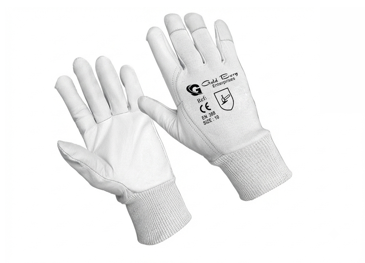 Pro-Grade Assembly Gloves - High-Dexterity Design - assembly gloves manufactured by Gold Berg Enterprises, Sialkot Pakistan (wholesale / OEM)