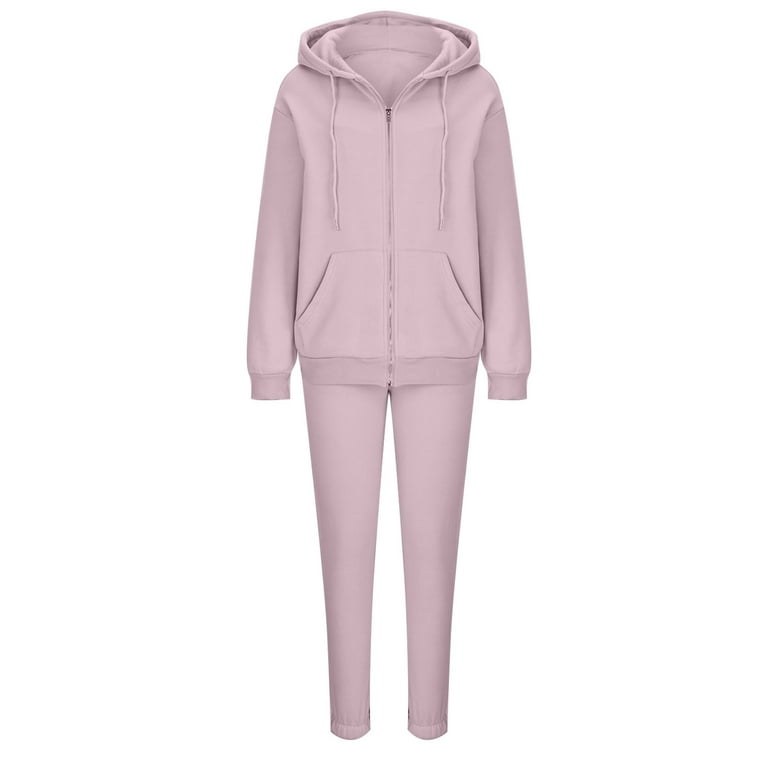 Premium Pink 2-Piece Tracksuit Set - Zip Jacket & Joggers - tracksuits and joggers manufactured by Gold Berg Enterprises, Sialkot Pakistan (wholesale / OEM)
