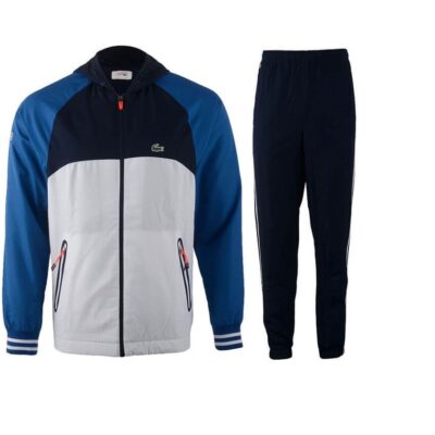 Premium Navy 2-Piece Tracksuit Set - Zip Jacket & Joggers - tracksuits and joggers manufactured by Gold Berg Enterprises, Sialkot Pakistan (wholesale / OEM)
