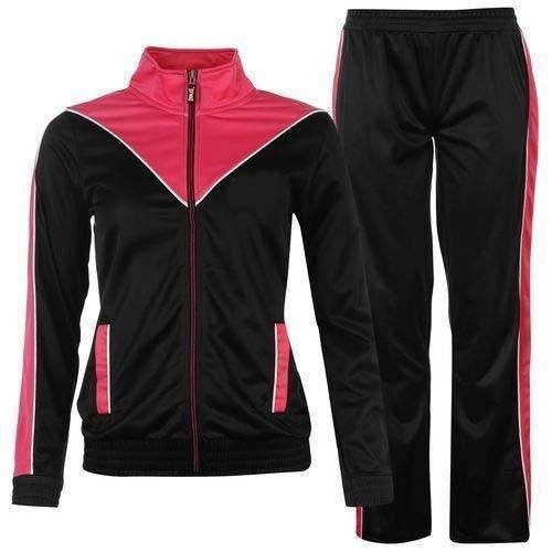 Premium Black 2-Piece Tracksuit Set - Zip Jacket & Joggers - tracksuits and joggers manufactured by Gold Berg Enterprises, Sialkot Pakistan (wholesale / OEM)