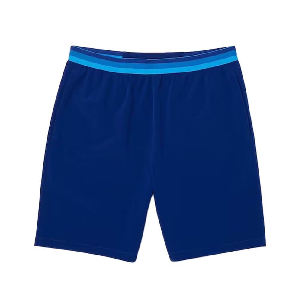 Premium Dark blue Men's Sports Shorts - Elastic Waist Athletic Shorts - sports shorts manufactured by Gold Berg Enterprises, Sialkot Pakistan (wholesale / OEM)