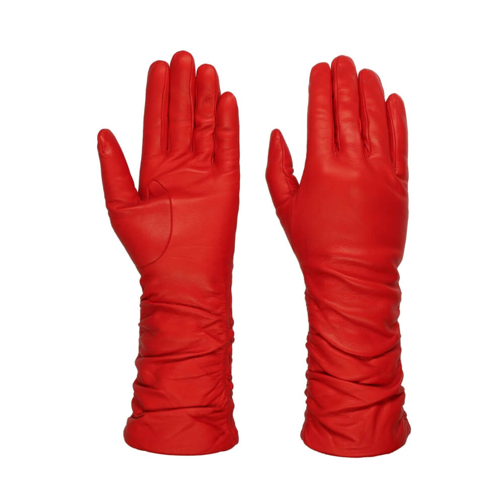 Wholesale leather safety glove manufactured by Gold Berg Enterprises in Sialkot Pakistan