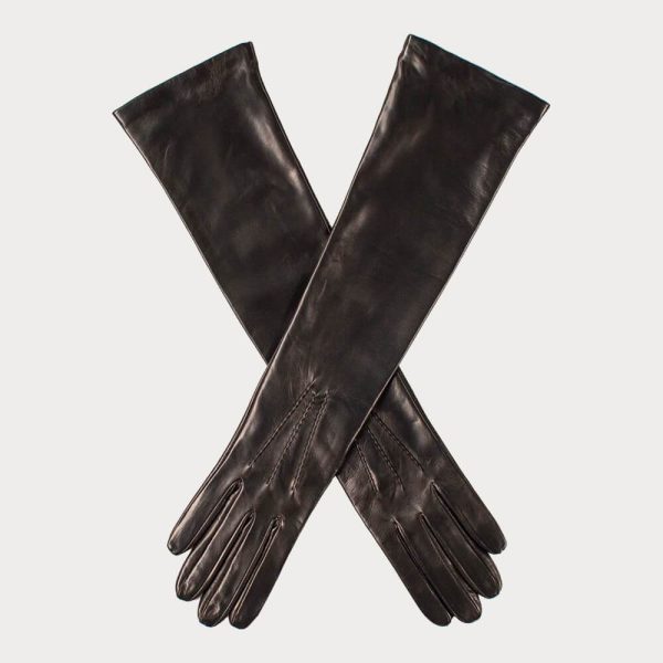 Industrial Leather Long Gloves - Extended Forearm Protection - long gloves manufactured by Gold Berg Enterprises, Sialkot Pakistan (wholesale / OEM)