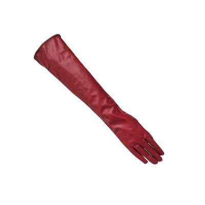 Heavy-Duty Leather Long Gloves - 18-Inch Gauntlet Coverage - long gloves manufactured by Gold Berg Enterprises, Sialkot Pakistan (wholesale / OEM)