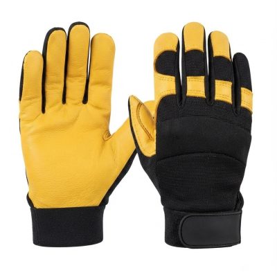 Heavy-Duty Mechanics Gloves - Touchscreen Ready Fit - mechanics gloves manufactured by Gold Berg Enterprises, Sialkot Pakistan (wholesale / OEM)