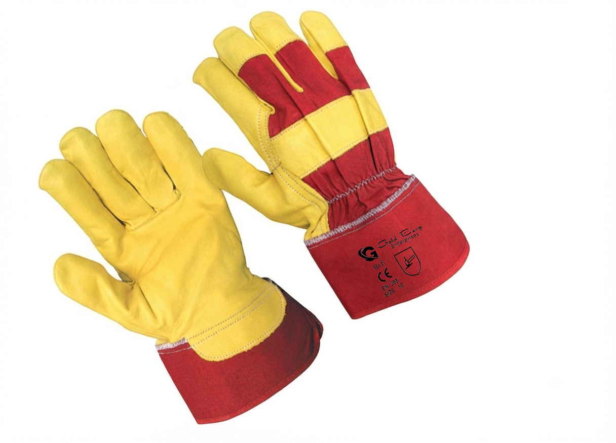 Commercial Rigger Gloves - Maximum Wear Life - rigger gloves manufactured by Gold Berg Enterprises, Sialkot Pakistan (wholesale / OEM)