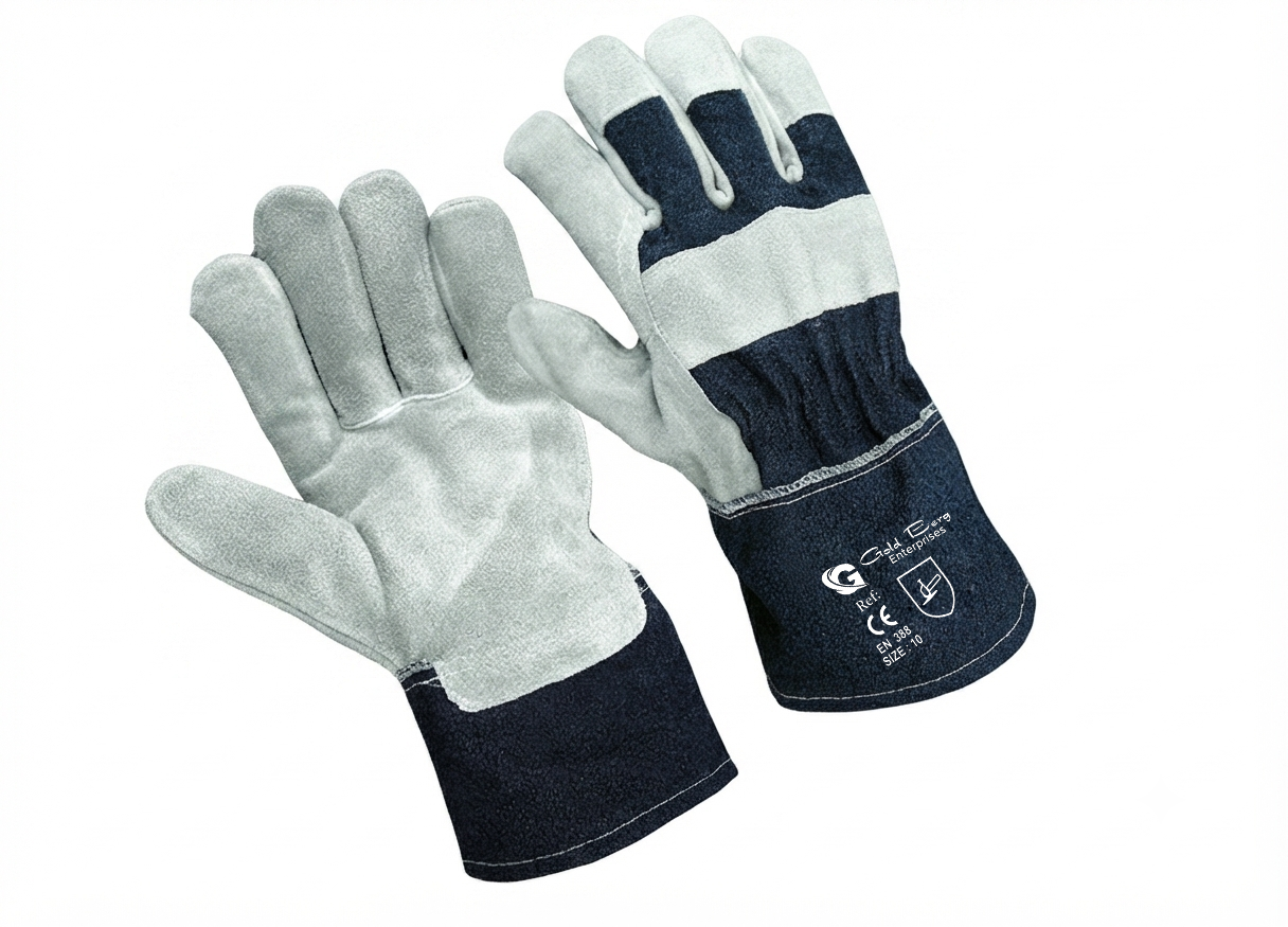 Industrial Rigger Gloves - Construction & Rigging Safety - rigger gloves manufactured by Gold Berg Enterprises, Sialkot Pakistan (wholesale / OEM)