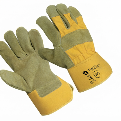 Heavy-Duty Rigger Gloves - Safety Cuff Protection - rigger gloves manufactured by Gold Berg Enterprises, Sialkot Pakistan (wholesale / OEM)