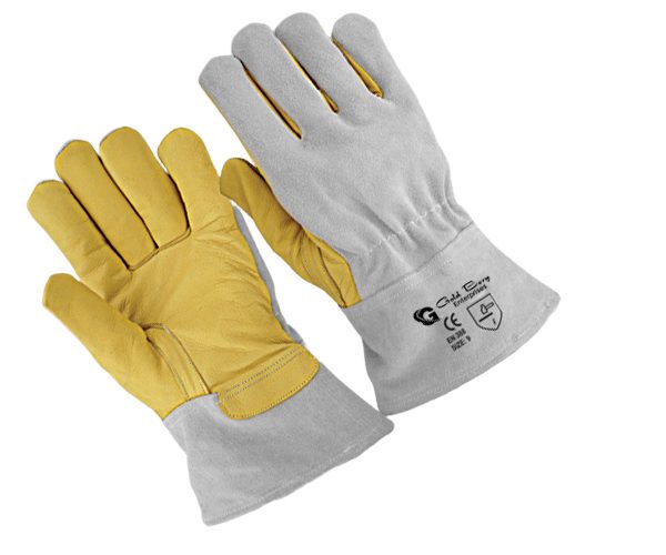 Pro-Grade Welding Gloves – EN 12477 Certified