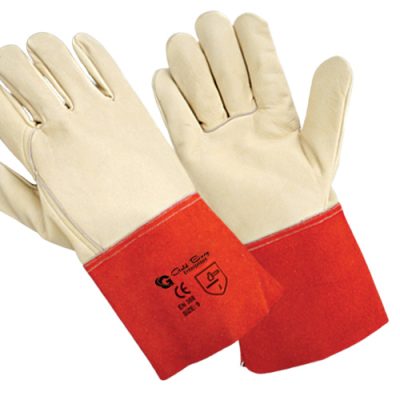 Industrial Welding Gloves - Heat & Spark Resistant - welding gloves manufactured by Gold Berg Enterprises, Sialkot Pakistan (wholesale / OEM)