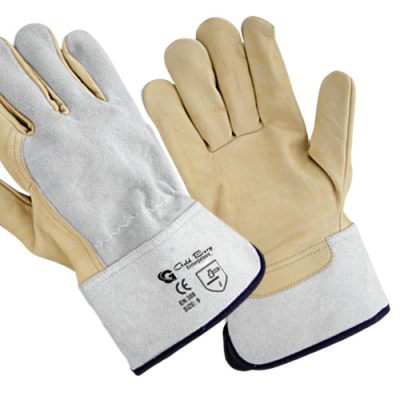 Commercial Welding Gloves - EN 12477 Certified - welding gloves manufactured by Gold Berg Enterprises, Sialkot Pakistan (wholesale / OEM)