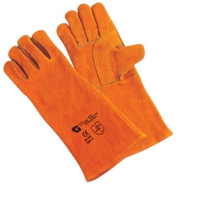 Premium Welding Gloves - Heat & Spark Resistant - welding gloves manufactured by Gold Berg Enterprises, Sialkot Pakistan (wholesale / OEM)