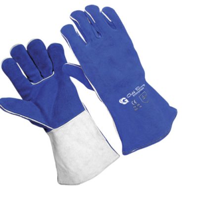 Industrial Welding Gloves - Heat & Spark Resistant - welding gloves manufactured by Gold Berg Enterprises, Sialkot Pakistan (wholesale / OEM)