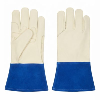 Commercial Welding Gloves - EN 12477 Certified - welding gloves manufactured by Gold Berg Enterprises, Sialkot Pakistan (wholesale / OEM)