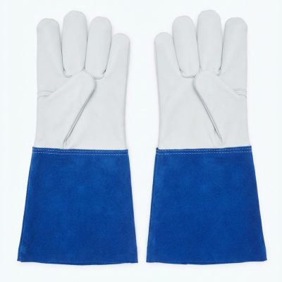 Pro-Grade Welding Gloves - EN 12477 Certified - welding gloves manufactured by Gold Berg Enterprises, Sialkot Pakistan (wholesale / OEM)