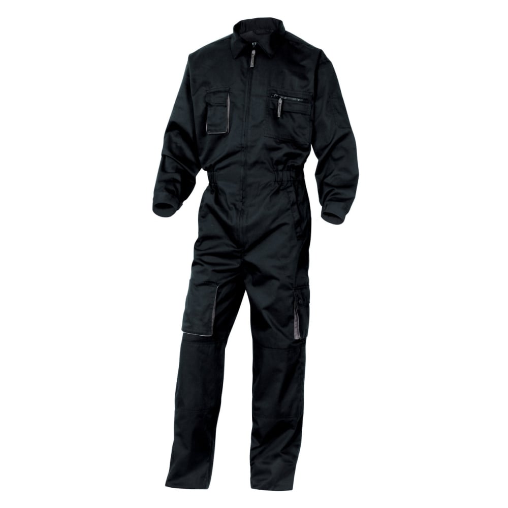 High visibility industrial coverall with reflective tape by Gold Berg Enterprises