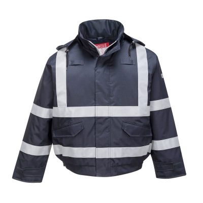 Insulated Site Jacket - Hi-Vis Winter Compliance Export Quality - insulated jackets manufactured by Gold Berg Enterprises, Sialkot Pakistan (wholesale / OEM)