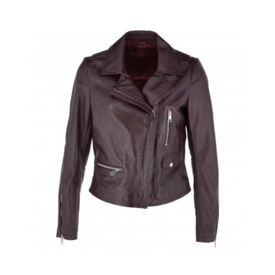 Premium Soft Sheepskin Leather Ladies Leather Jackets - Cropped Bomber Design Export Quality - leather jackets manufactured by Gold Berg Enterprises, Sialkot Pakistan (wholesale / OEM)