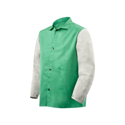 Premium Split Cowhide Leather Welding Jackets - Premium 32-Inch Design Export Quality - welding jackets manufactured by Gold Berg Enterprises, Sialkot Pakistan (wholesale / OEM)