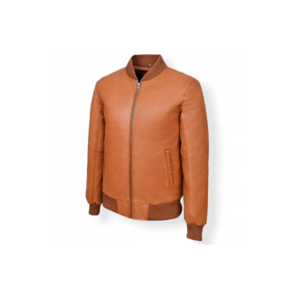 OEM leather jacket manufactured by Gold Berg Enterprises in Sialkot Pakistan